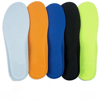 1 Pair Sports Shock Insoles Stretch Breathable Deodorant Running Cushion Breathable Sweat Men and