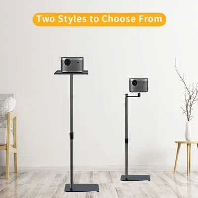 Floor Projector Support Stand Metal Holder Multi-angle Adjustable 360 ° Rotating Projector Bracket