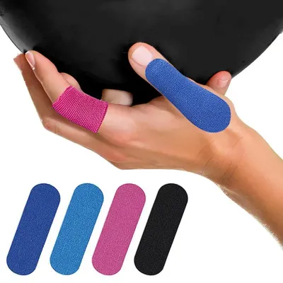 Bowling Tape Protective Thumb Grip Flexible Bowlers Ball Finger Tape 20 Pack Breathable Soft Tape