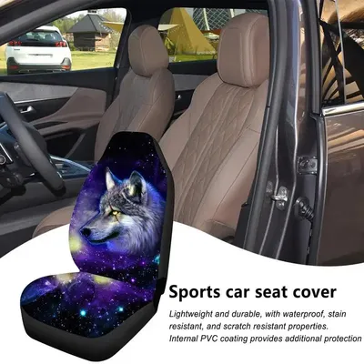 Car Front Seat Protector Waterproof Car Seat Cushion Mat Car Seat Protective Cover Automotive