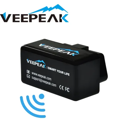Veepeak Mini WiFi OBD2 Scanner for iOS and Android, Car OBD II Check Engine Light Diagnostic Code