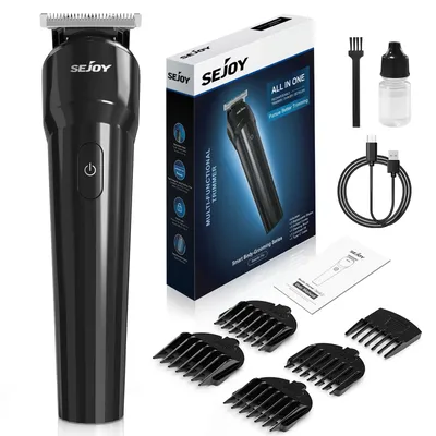 Sejoy Electric Hair Clippers For Men Cordless USB Hair Trimmer Professional Barber Clipper