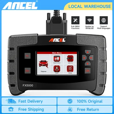 ANCEL FX5000 OBD2 Scanner Full System ABS EPB Oil Reset Car Code Reader Professional Auto Diagnostic