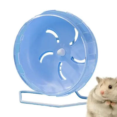 Silent Hamster Wheel Hamster Wheels Dwarf Hamster Toys Small Animal Toys With Stand Silent Wheel