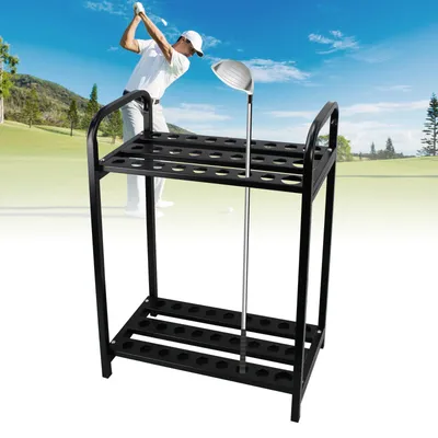 27-Hole Golf Putter Rack Golf Club Organizers Golf Club Display