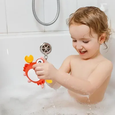 Cow Bath Toy Bathtub Toy For Toddler Swimming Crab Penguin Water Toy Fun Pool Toy And New Parent