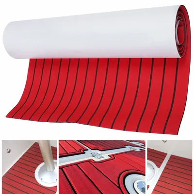 EVA Foam Boat Marine Yacht Deluxe Flooring Mat Faux Teak Decking Sheet Pad For Boats Marine Yacht