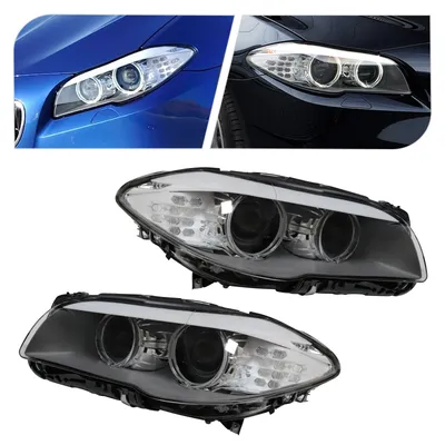 Car Headlight Xenon HID Headlamp Fit for BMW 5 Series F10 2011-2013 550i 535i 528i 530i Left / Right