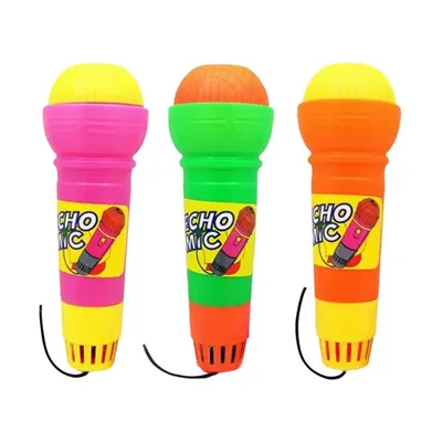 Voice Changing Microphone Toy Echo Microphone Toy Battery-Free Magic Karaoke Mic Toys Toddlers Voice