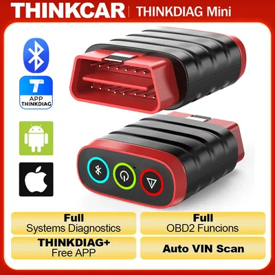 THINKCAR THINKDIAG Mini obd2 Bluetooth Scanner All Cars Full System Diagnose Lifetime Free Auto