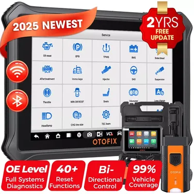 OTOFIX D1 Lite Bluetooth Scanner Bidirectional Diagnostic Tool 2 Year Free Update All System Diagnostic Scanner AutoAuth FCA SGW