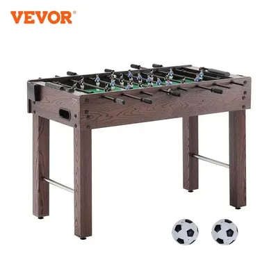 VEVOR Foosball Table 48in Standard Size for Home Family and Game Room with Foosball Table Set