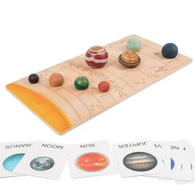 Kids Solar System Model Astronomy Learning For Kids 3d Planet Model Learning Activity Set Space Toys