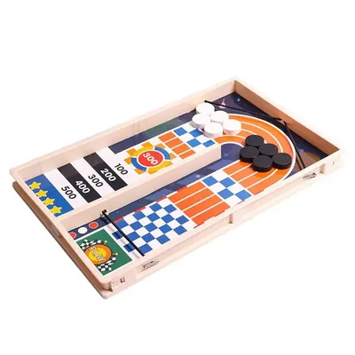 Sling Puck Game Table Hockey Fast Sling Puck Table Board Game Hockey Table Game Multifunctional