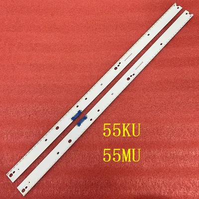 LED bar(2) for Samsung UE55KU6450 UE55KU6459U UN55MU6500G UE55MU6400U UE55KU6500U UE55KU6400U