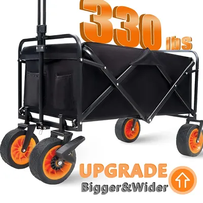 Large Capacity Storage Space Folding Cart Multifunctional Travel Handcart Makes Travel More