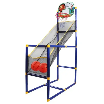 Indoor Basketball Shooting Machine Portable Kids Arcade Basketball Game Set Sports Playset