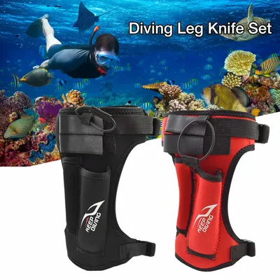 Scuba Diving Knife Leg Wrappings Holder Dive Cutter Holster Diver Leggings Knife Cover Blade Sheath