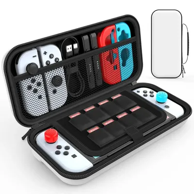 Switch Carrying Case Compatible With Nintendo Switch & Nintendo Switch OLED Model 2021,