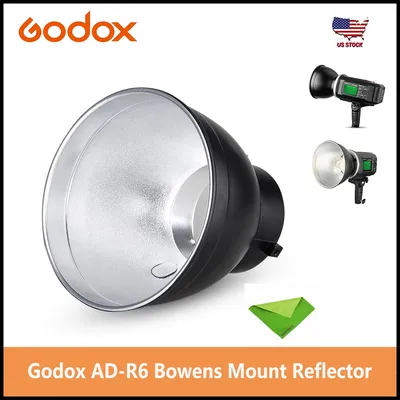 Godox AD-R6 169mm Approx 7" Standard Bowens Mount Reflector for Godox AD600BM AD600B MS300-V