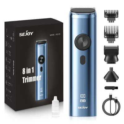 Sejoy Hair Clipper Professional Hair Trimmer Electric Clippers Cordless Hair Cutting Machine 1800mAh