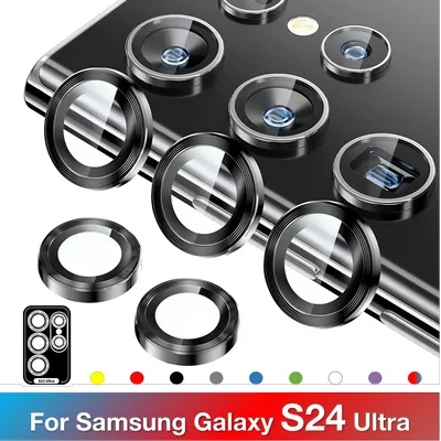 Senior Camera Tempered Glass Lens Protector for Samsung Galaxy S22 Plus S23 Ultra S24 Ultra Maximum