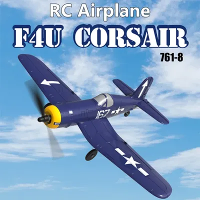 Mini F4U V2 EPP 400mm Wingspan 2.4G 6-Axis Gyro One Key Return Aerobatic Indoor RC Airplane Trainer