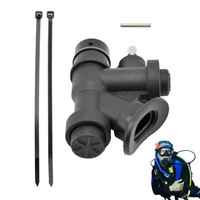 Scuba Diving BCD Inflator K Valve Corrugated Inflator Hose Replacement Inflator Buoyancy Compensator