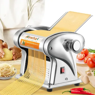 135W for Home Use Electric Family Pasta Maker Machine Noodle Maker Pasta Dough Spaghetti Roller