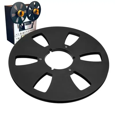 for Studer ReVox TEAC BASF 6 Hole Empty Disc Studio Master Tape 10.5Inch Bend Resistant Take Up Reel