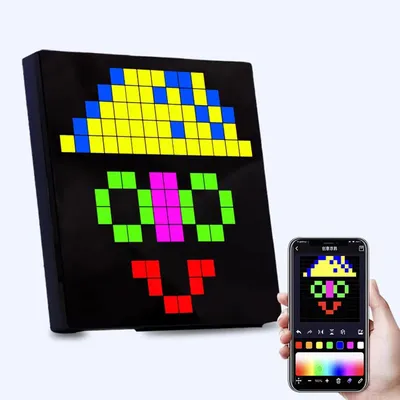 LED Pixel screen APP Multimedia player Programmable Pixel DIY Display LED Matrix Panel 16X16 32X32