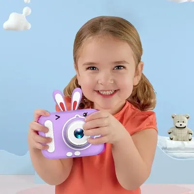 Kids Camera Recorder Cute HD Digital Portable Camera Toy For Girls Creative Birthday Presents Kid