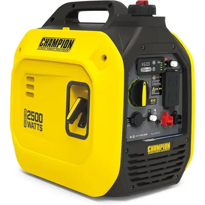 Champion Power Equipment 2500-Watt Ultralight Portable Inverter Generator with Quiet Technology and