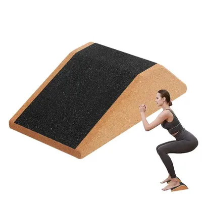 Elevated Squat Wedge Calf Stretcher Slant Board Non-Slip Incline Squat Ramp Calf Raises Wedge Board