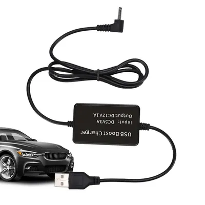 USB Radar Detector Cord USB To Rj11/DC 3.5 Adapter Cords Connect To Car Charger Thickened Connecting