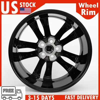 New 17x7 Inch Replacement Wheel Rim For 2017-2019 Toyota Corolla Black Quality