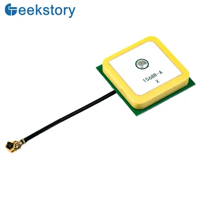 28db Active GPS Antenna Ceramic Antenna 25x25x8mm IPEX Antenna 1575.42MHz