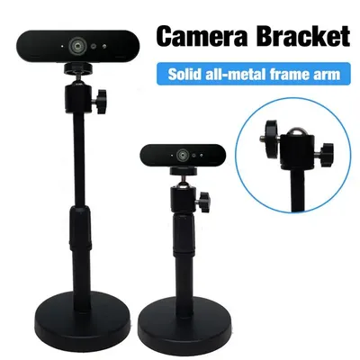 Desk Webcam Support Stand Desktop Web Camera Holder Mount Articulated Support Tripe For Logitech Web