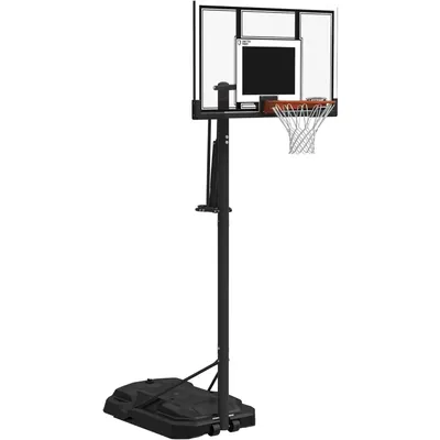 Adjustable Basketball Hoop (54-Inch Polycarbonate)