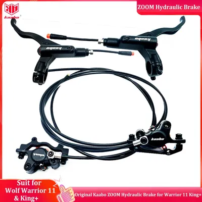 Original Kaabo 160mm Brake Disc New ZOOM Hydraulic Brake Oil Brake with Kaabo Logo for Kaabo Wolf Warrior 11/ Wolf King+