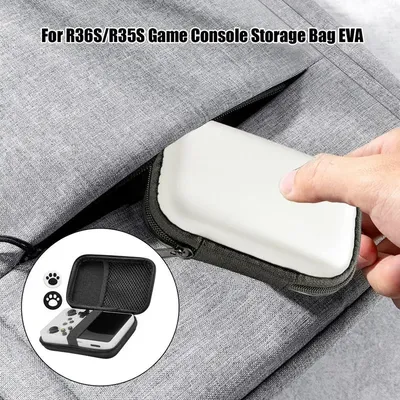 Retro Handheld Game Console Case Retro Handheld Game Console Eva Bag Shockproof Dustproof Portable