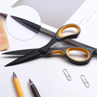 Scissors, Multipurpose Scissors, Sharp Blade Shears, Comfort-Grip Handles, for Office Home School