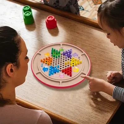 Chess Game For Toddler Multi-Functional Board Game Snakes & Ladders Game For Family Night