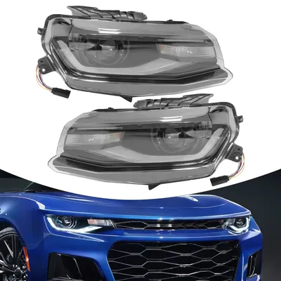 LED DRL Headlight For 2016 2017 2018 2019 2020 2021 2022 Chevy Camaro HID/Xenon LED DRL Projector