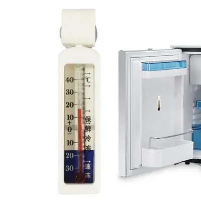 Refrigerator Temperature Gauge Vertical Freezer Temperature Gauge With Suction Cup -30 Degree-50