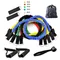 11-Piece Set Resistance Bands Tensioner Pull Rope Fitness Multi-function Tensioner Suit Muscle