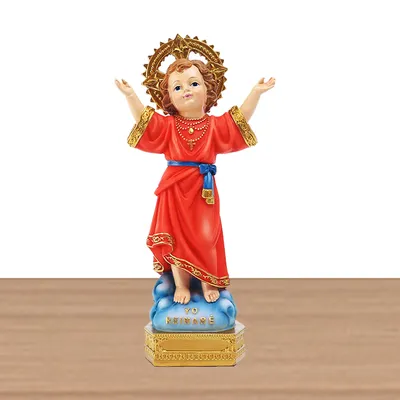 Divino Nino Statue Resin Divino Nino Jesus Statue Religious Decoration 8'Tall Resin Divine Child