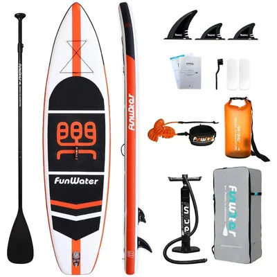 Stand Up Paddle Board Ultra-Light Inflatable Paddleboard with ISUP Accessories for Adults & Youth of