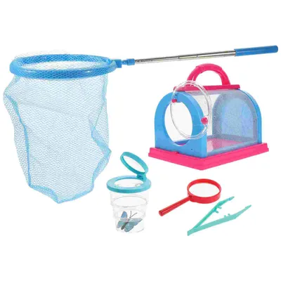 Insect Observation Kit Cage for Kids 8-12 Magnifying Glass Little Critters Summer Toddler Catcher