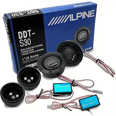 Car High Fidelity Stereo Speaker Tweeter - Car Modified Car Audio Silk Dome Tweeters